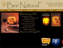Tablet Screenshot of beenatural.com